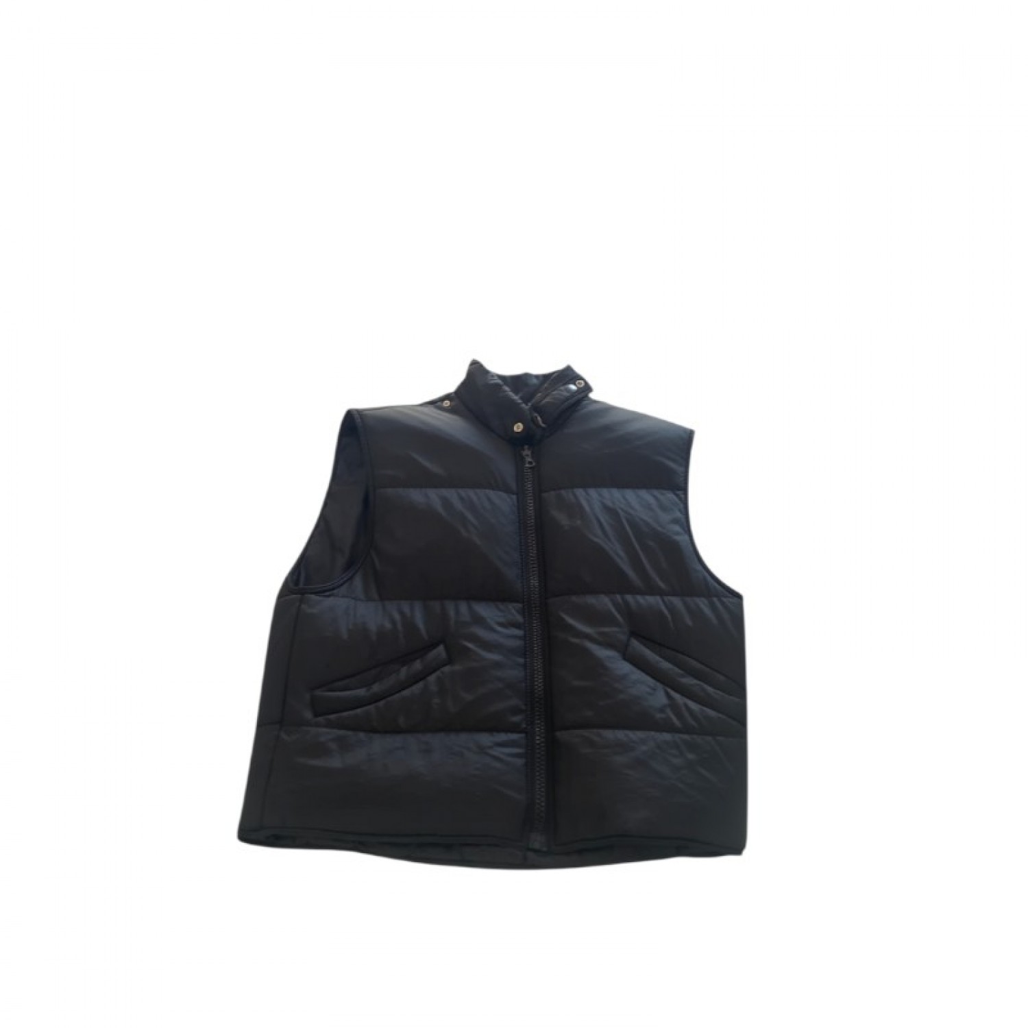 Black Puffer Vest / Pre-Owned