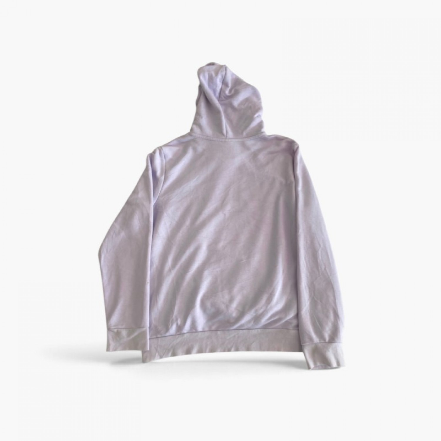ADIDAS LINEAR LOGO LILAC HOODIE / Pre-Owned