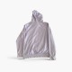 ADIDAS LINEAR LOGO LILAC HOODIE / Pre-Owned