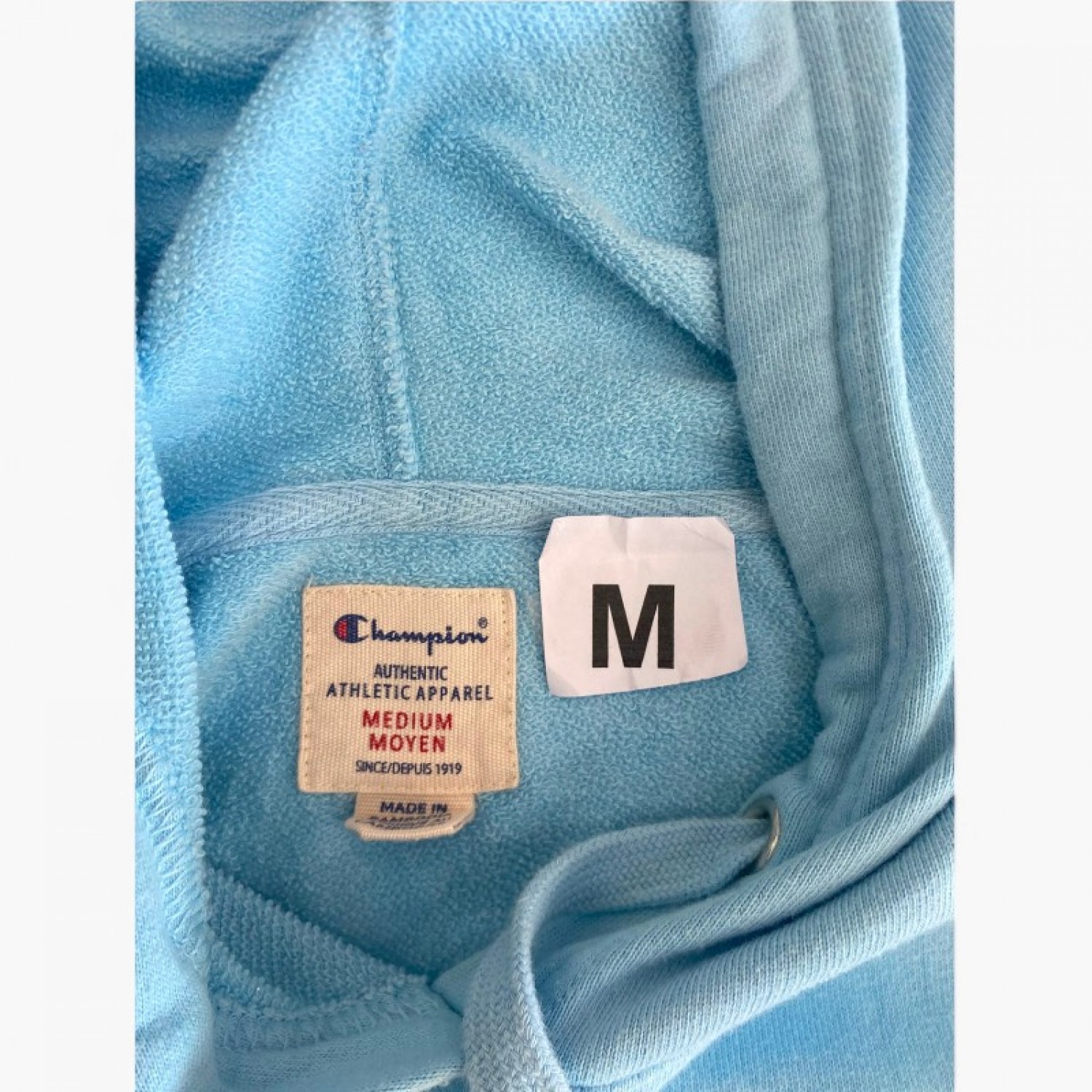 Champion Script Hoodie — M / Pre-Owned