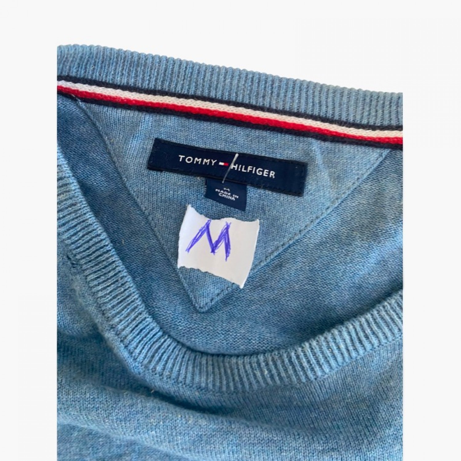 Tommy Hilfiger Crew Neck Knit Sweater — M / Pre-Owned