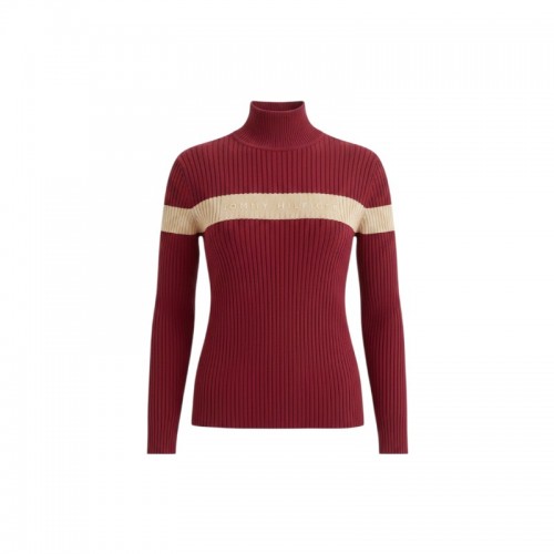 Tommy Hilfiger Ribbed Turtleneck Sweater — XL / Pre-Owned