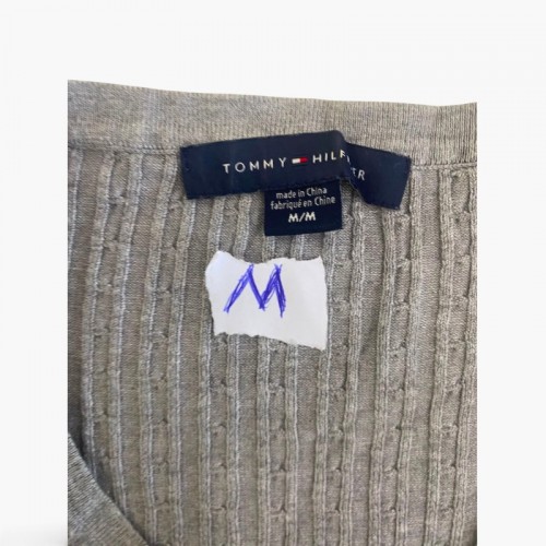 Tommy Hilfiger Ribbed Knit Sweater — M / Pre-Owned