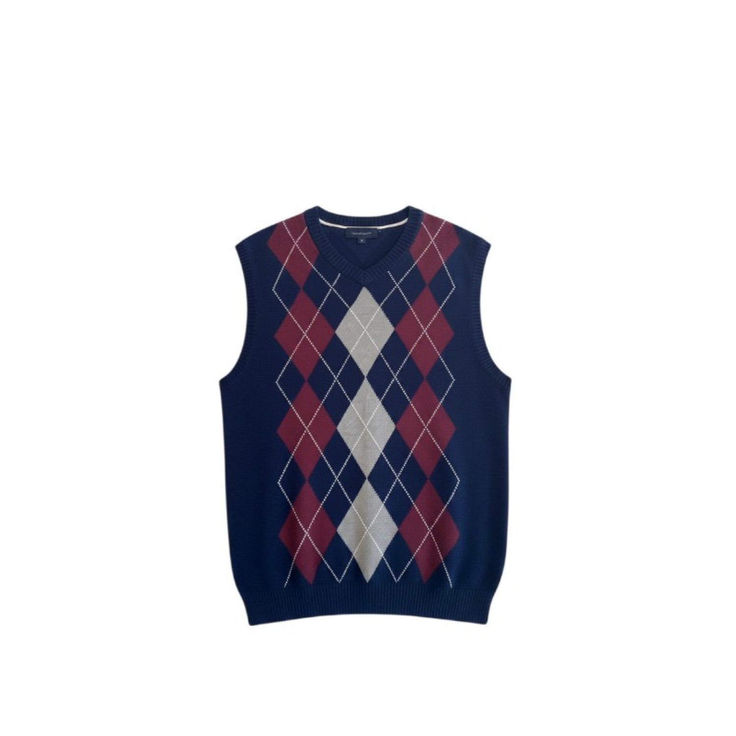 Tommy Hilfiger Argyle Sweater Vest — L / Pre-Owned