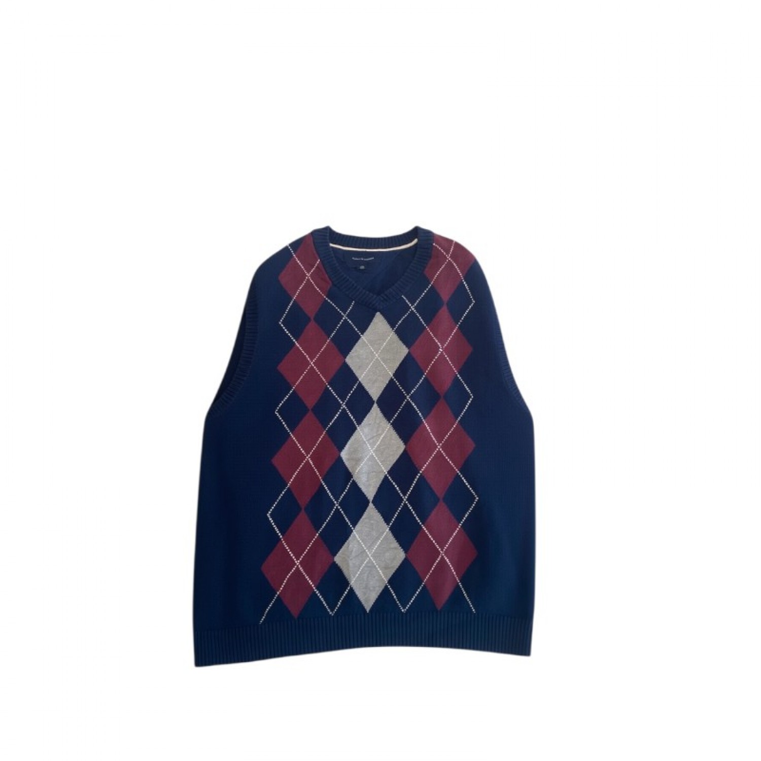 Tommy Hilfiger Argyle Sweater Vest — L / Pre-Owned