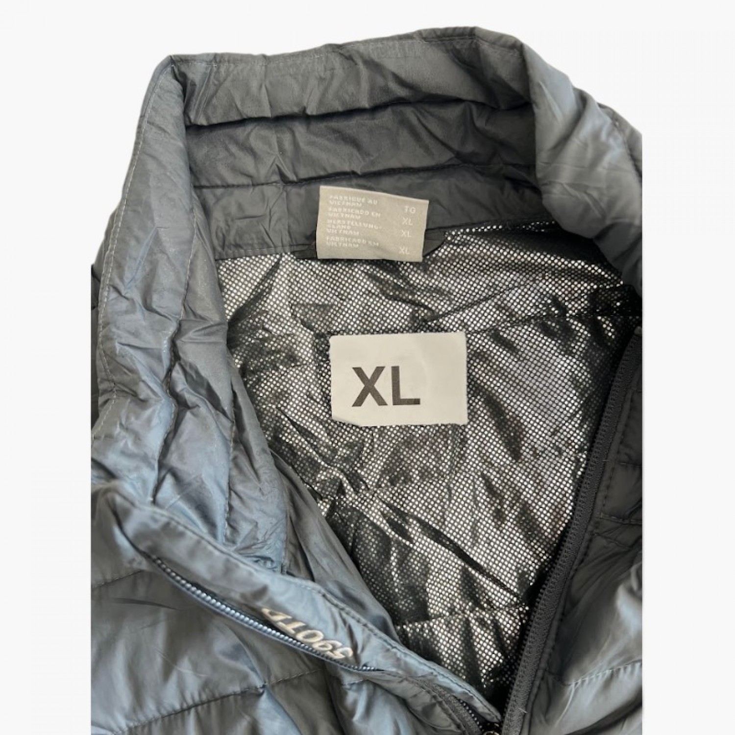 Columbia Lightweight Quilted Jacket Γκρι | XL / Pre-Owned