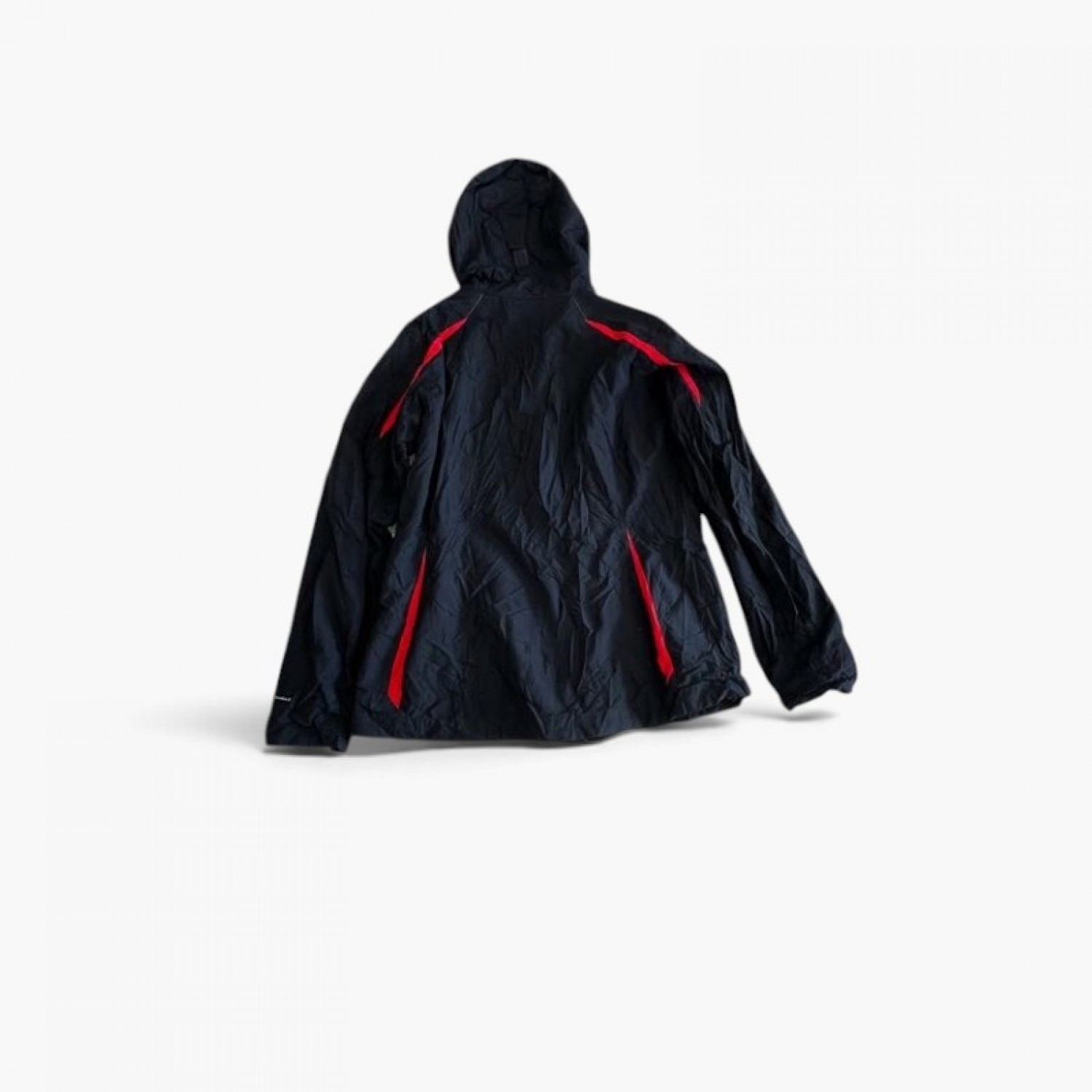 Columbia Interchange Hooded Jacket Μαύρο/Κόκκινο | L / Pre-Owned