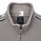 Champion Logo Tape Full Zip Track Jacket – Grey – Large / Pre-Owned