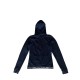 Tommy Hilfiger Logo Tape Full Zip Hoodie – Navy / Pre-Owned