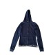 Tommy Hilfiger Logo Tape Full Zip Hoodie – Navy / Pre-Owned