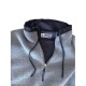 Gaastra Knitted Half Zip Hooded Jacket – Grey / Pre-Owned
