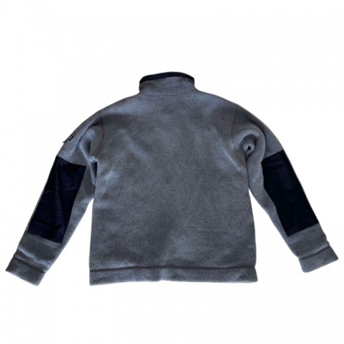 Gaastra Knitted Half Zip Hooded Jacket – Grey / Pre-Owned