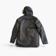The North Face Hooded Parka με Faux Fur Μαύρο/Ανθρακί / Pre-Owned