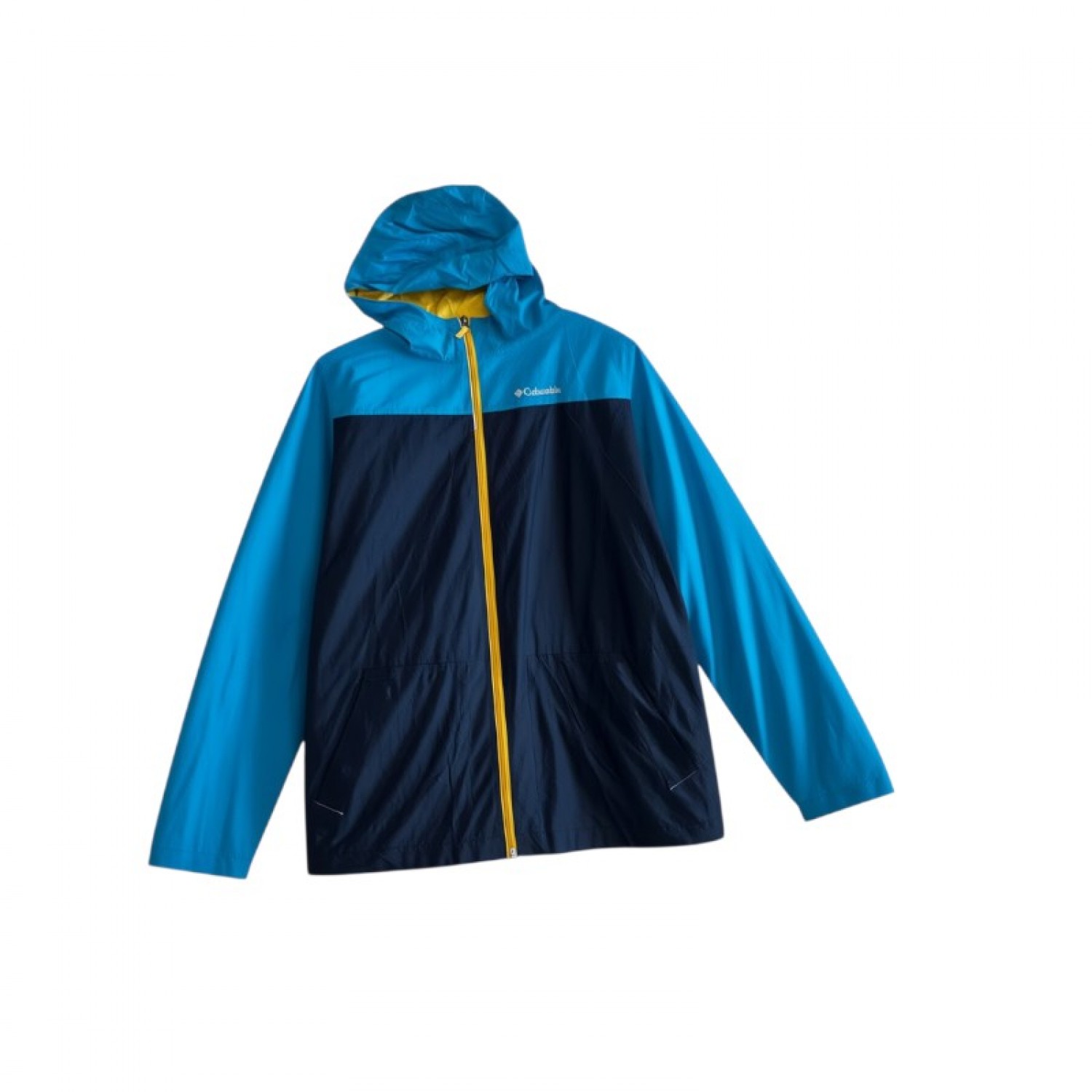 Columbia Fleece-Lined Hooded Jacket Μπλε | XL / Pre-Owned