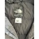 The North Face Hooded Parka με Faux Fur Μαύρο/Ανθρακί / Pre-Owned