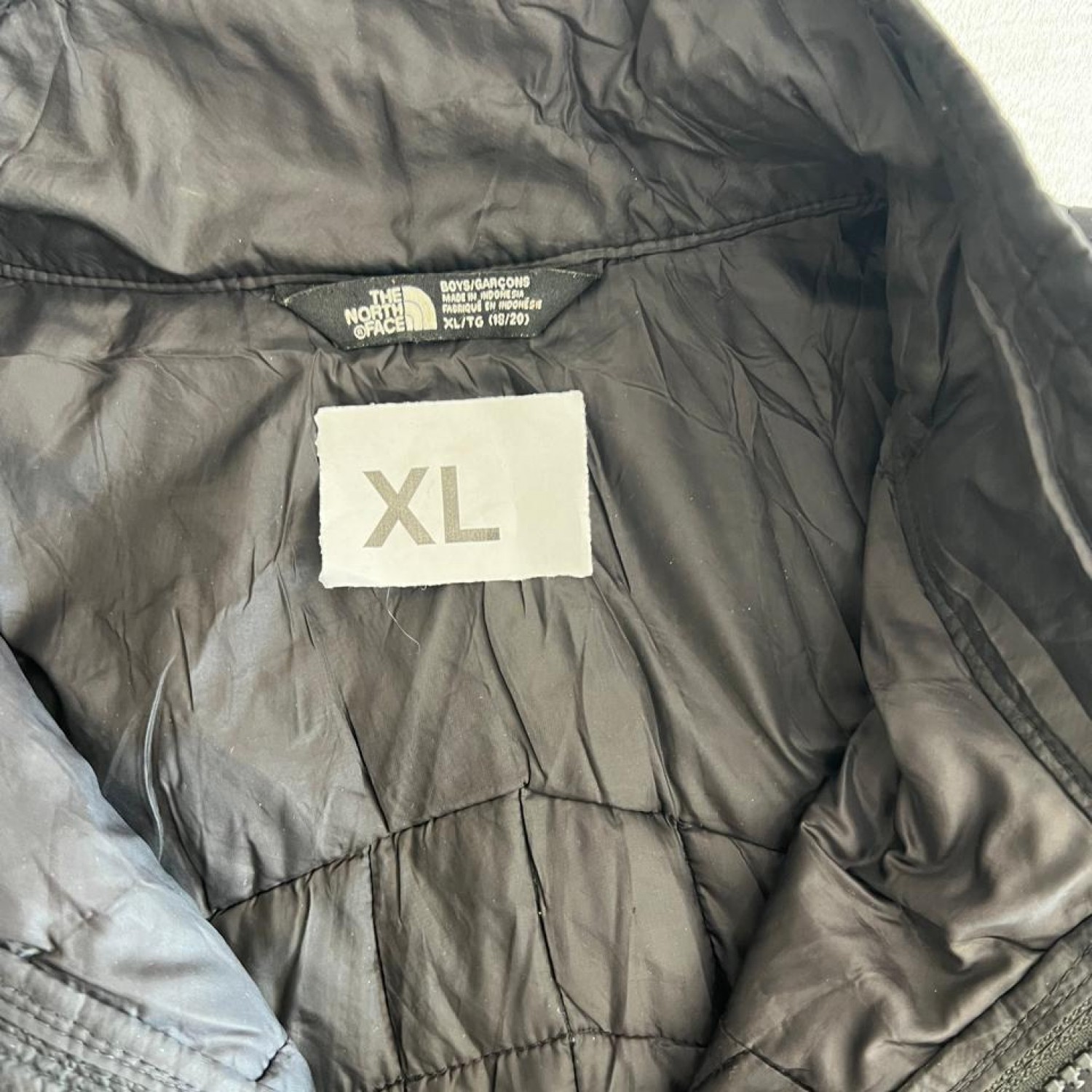 The North Face Lightweight Quilted Jacket Μαύρο | XL / Pre-Owned