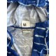 Columbia  Blue Striped Hooded Jacket | M / Pre-Owned