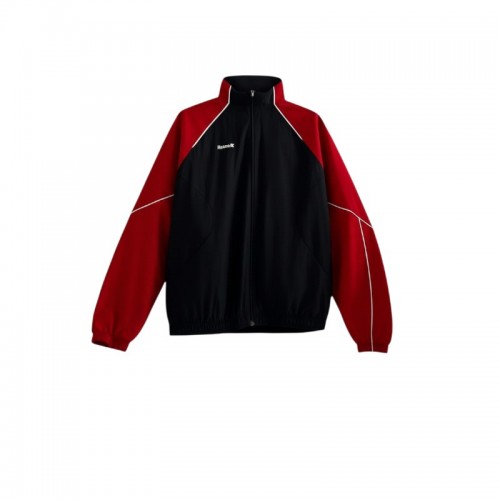 Reebok Ανδρικό Track Jacket Μαύρο / Κόκκινο – M / Pre-Owned