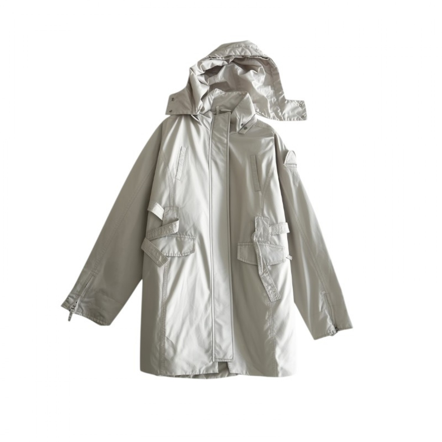 Champion Outdoor Collection Γυναικείο Hooded Coat Εκρού – M / Pre-Owned