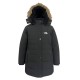 The North Face Γυναικείο Long Winter Parka Μαύρο με Faux Fur – M / Pre-Owned