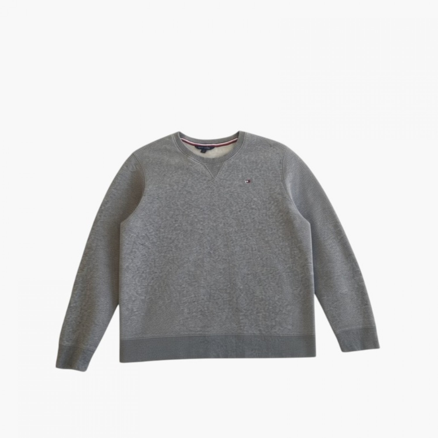 Tommy Hilfiger Ανδρικό Crewneck Φούτερ Γκρι / Pre-Owned