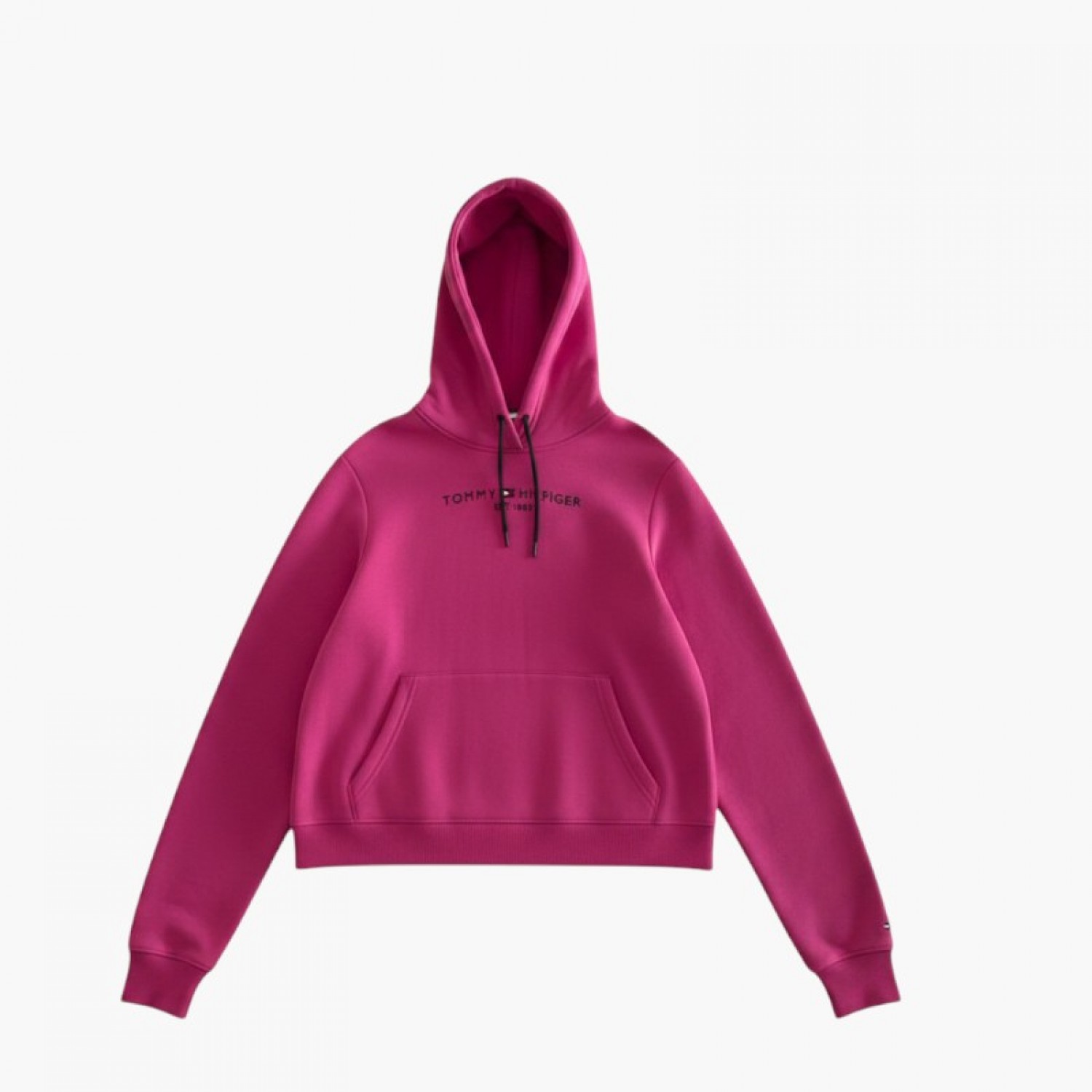 Tommy Hilfiger Γυναικείο Hoodie Φούξια με Logo / Pre-Owned