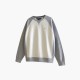 Tommy Hilfiger Ανδρικό Raglan Crewneck Εκρού Γκρι / Pre-Owned