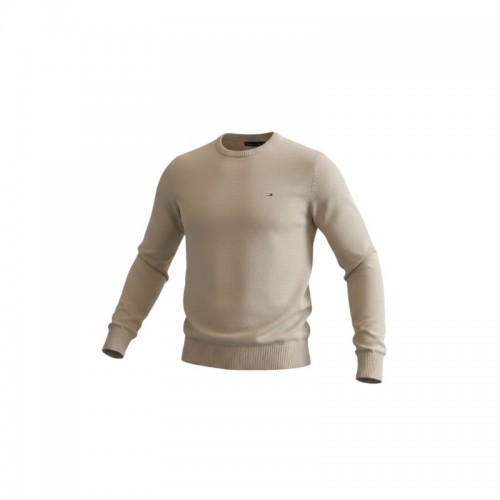 Tommy Hilfiger Crew Neck Πλεκτό Πουλόβερ – Μπεζ / Pre-Owned