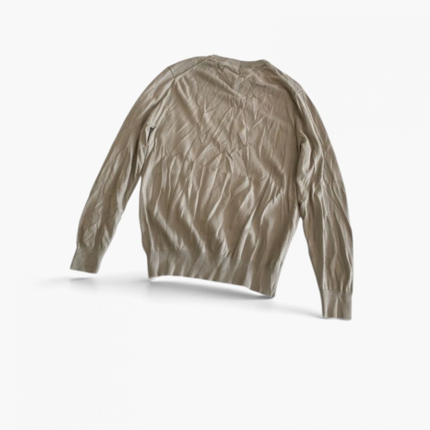 Tommy Hilfiger Crew Neck Πλεκτό Πουλόβερ – Μπεζ / Pre-Owned