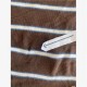 Tommy Hilfiger Ριγέ Crew Neck Πουλόβερ – Καφέ / Εκρού / Pre-Owned