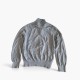 Polo Ralph Lauren Πλεκτό Half-Zip Πουλόβερ – Γκρι – L / Pre-Owned