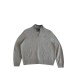 Tommy Hilfiger Πλεκτή Ζακέτα Full-Zip – Γκρι – XL / Pre-Owned