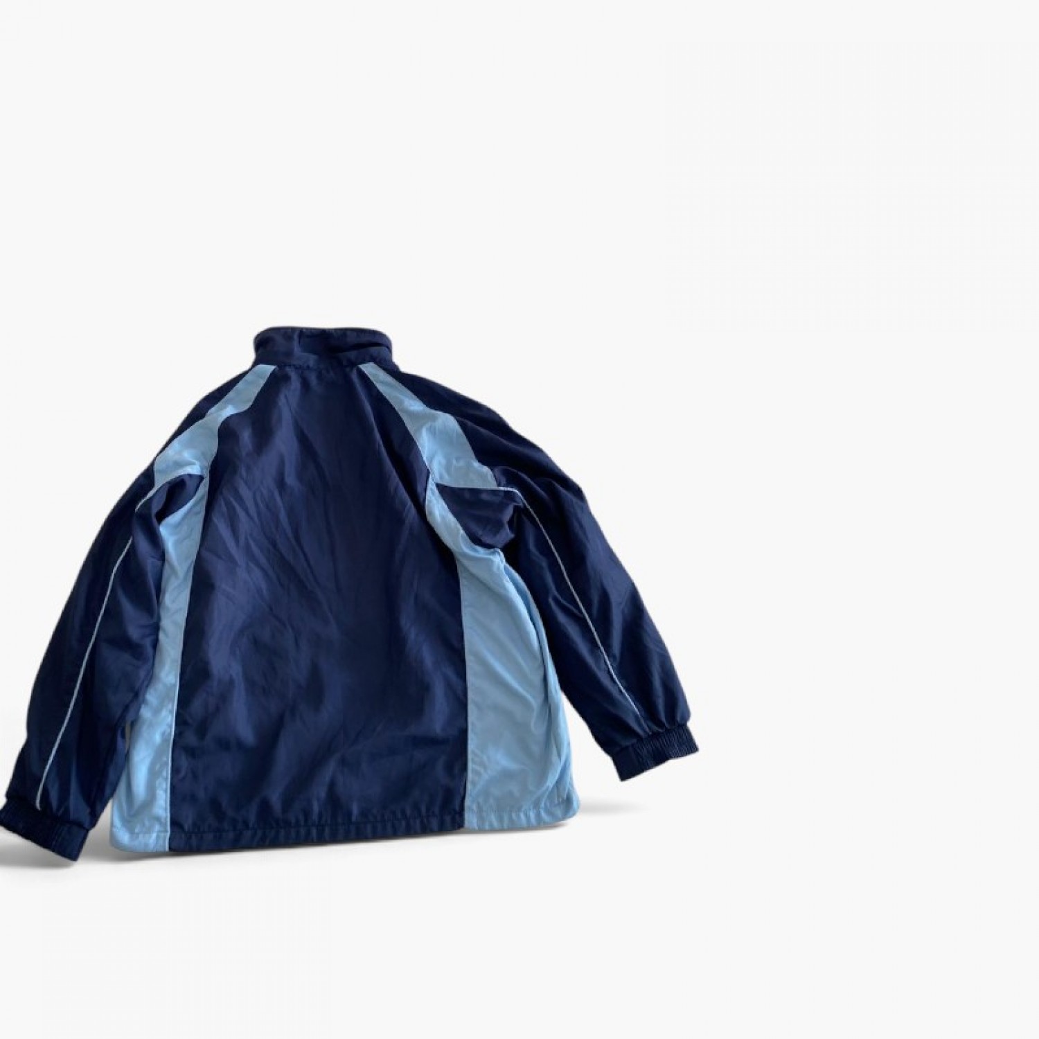 Nike Vintage Track Jacket / Windbreaker – Navy & Γαλάζιο – M / Pre-Owned