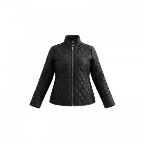 Conte of Florence Γυναικείο Quilted Jacket – Μαύρο – M / 46 / Pre-Owned