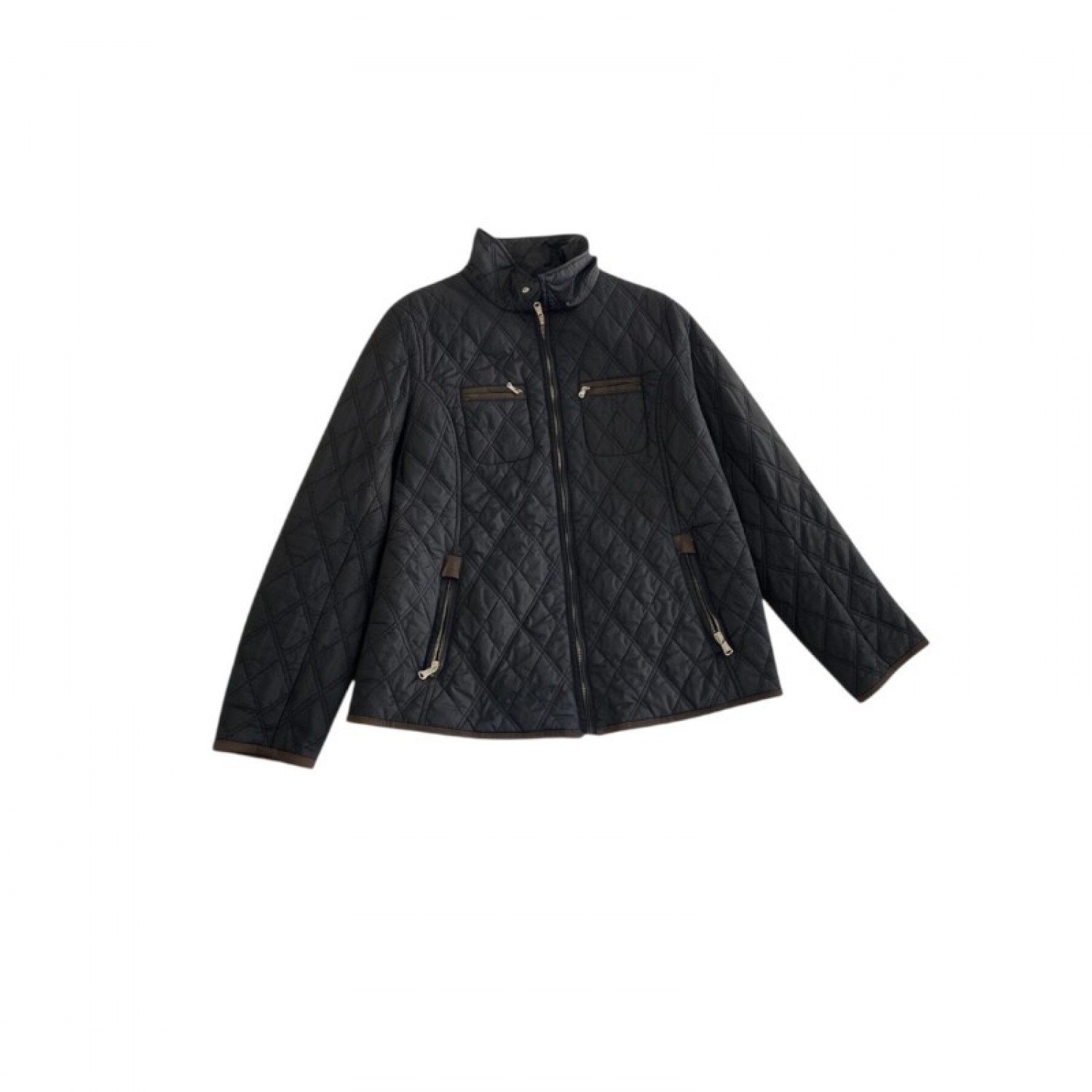 Conte of Florence Γυναικείο Quilted Jacket – Μαύρο – M / 46 / Pre-Owned