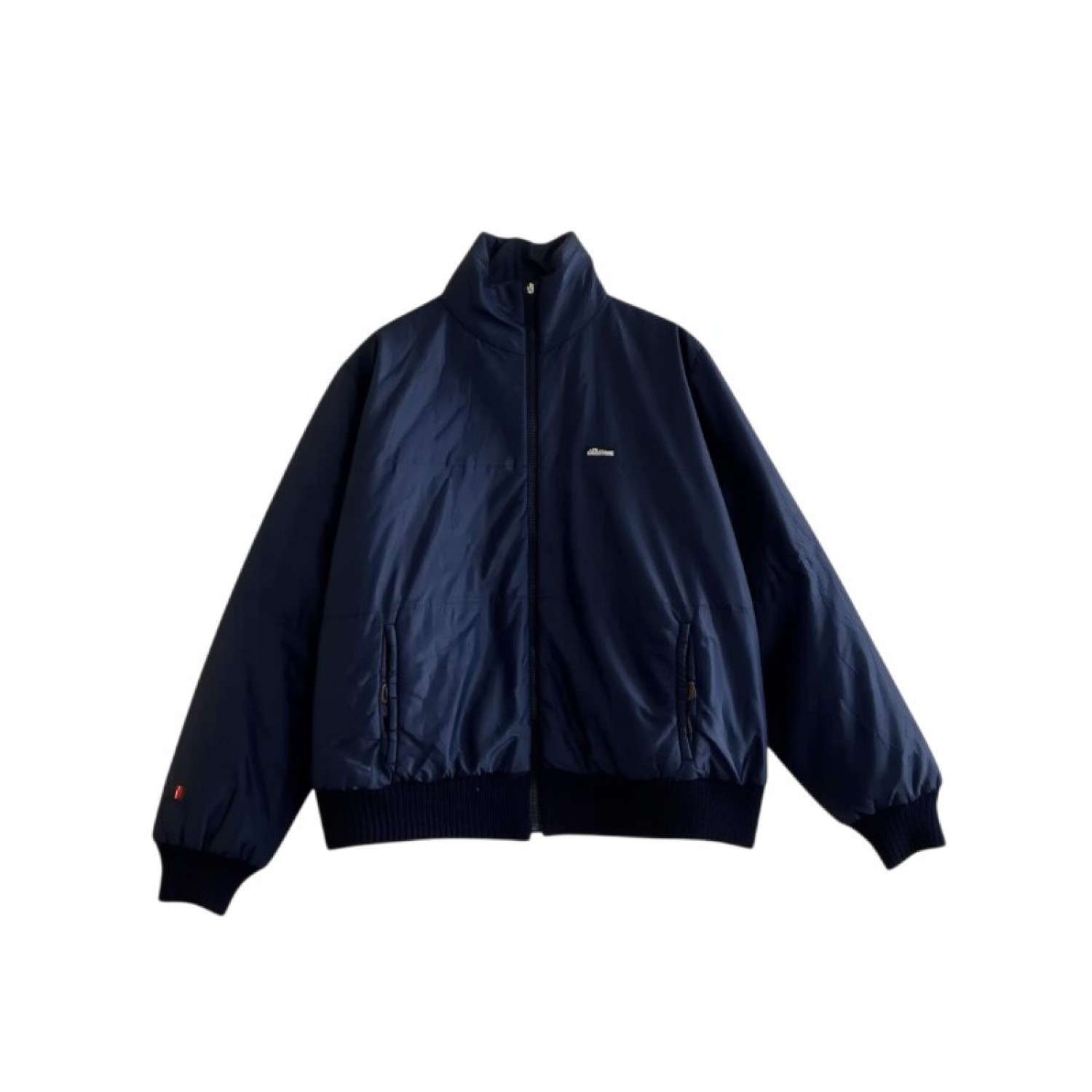 Ellesse Padded Bomber Jacket – Navy Μπλε – XL / Pre-Owned