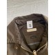 Massimo Dutti Γυναικείο Quilted Jacket – Καφέ – S / Pre-Owned