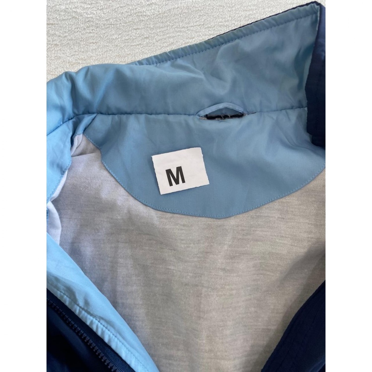 Nike Vintage Track Jacket / Windbreaker – Navy & Γαλάζιο – M / Pre-Owned