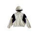 Champion Vintage Hooded Windbreaker – Λευκό / Μαύρο / Μωβ – M / Pre-Owned