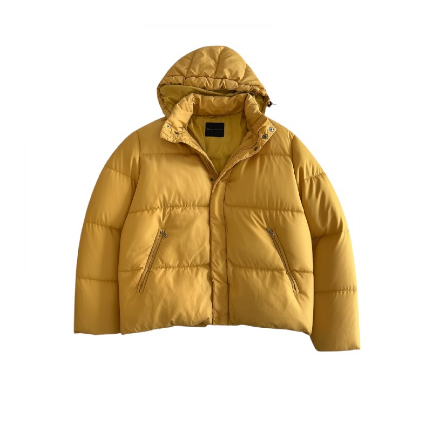 Sergio Tacchini Puffer Jacket – Μουσταρδί / Κίτρινο – XL / Pre-Owned