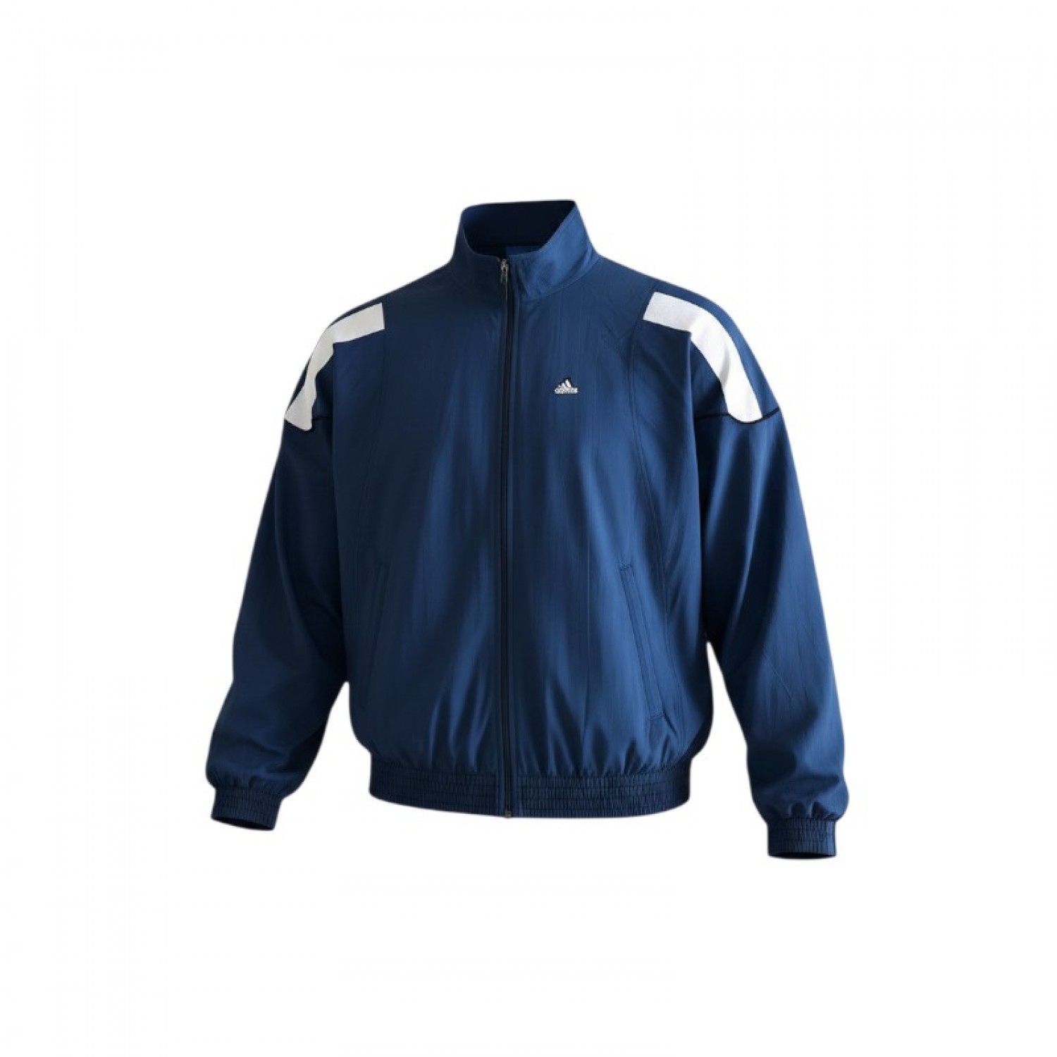 Adidas Vintage Track Jacket – Navy / Λευκό – L / Pre-Owned