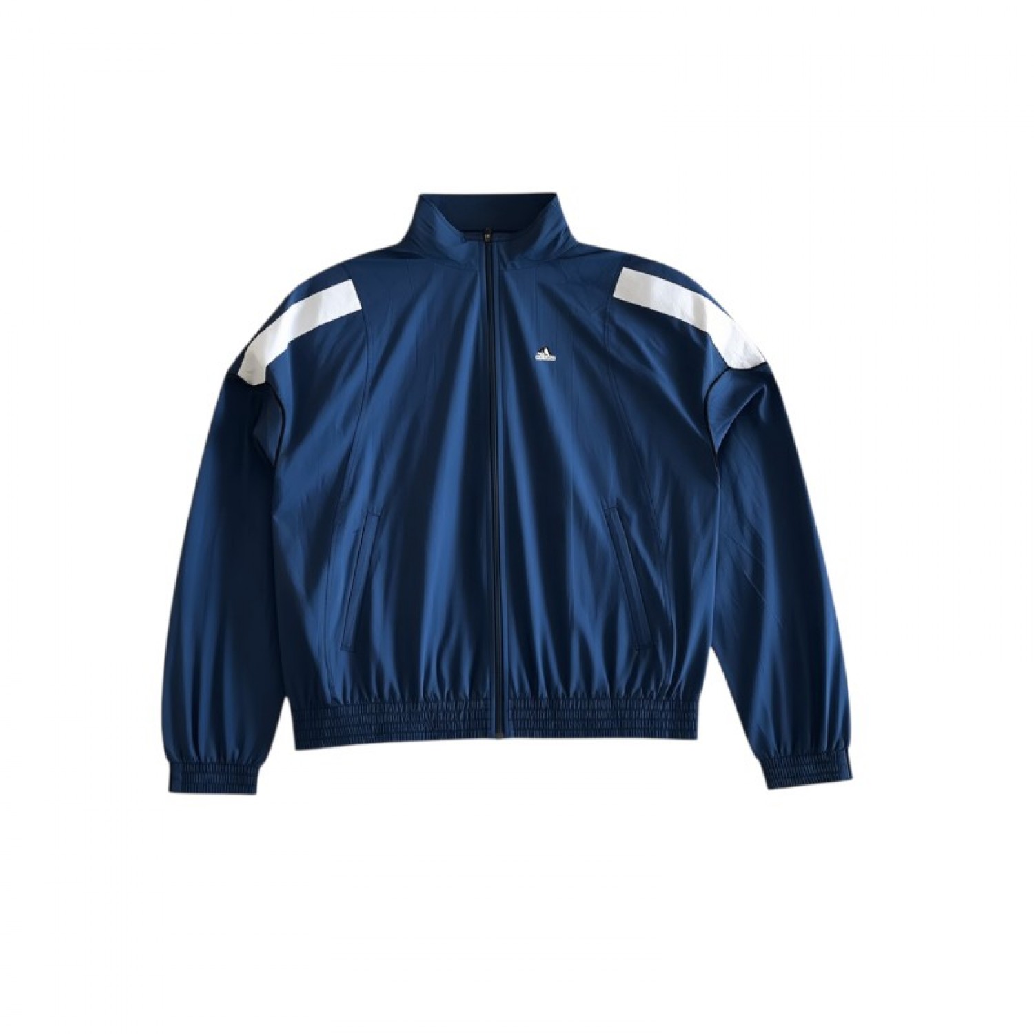 Adidas Vintage Track Jacket – Navy / Λευκό – L / Pre-Owned