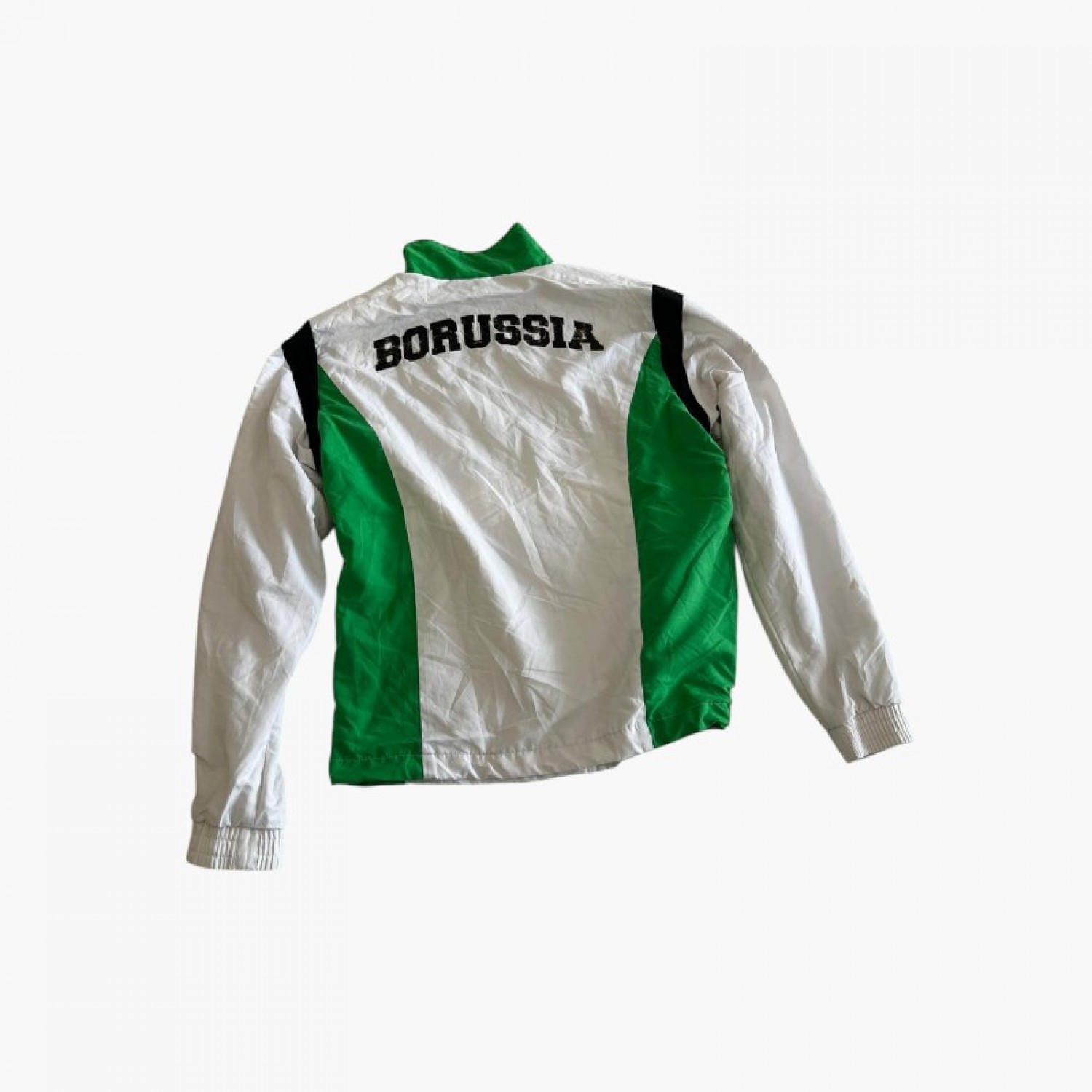 Lotto Borussia Mönchengladbach Football Jacket – Λευκό / Πράσινο – M / Pre-Owned