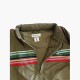 Ben Sherman Striped Bomber Jacket – Χακί – L / Pre-Owned