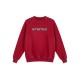 Κόκκινο Ανδρικό Sweatshirt Crewneck με Graphic Logo / Pre-Owned