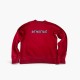 Κόκκινο Ανδρικό Sweatshirt Crewneck με Graphic Logo / Pre-Owned