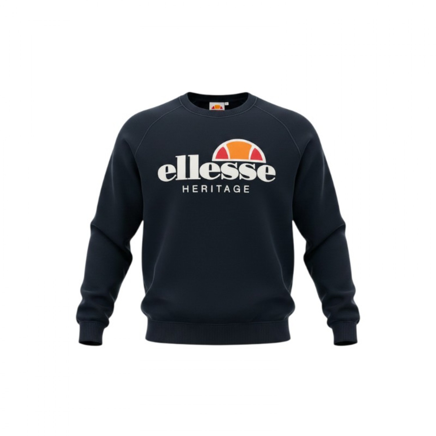 Ellesse Heritage Ανδρικό Sweatshirt Σκούρο Πράσινο – Μέγεθος S / Pre-Owned