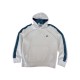 Nike Ανδρικό Hoodie Λευκό με Μπλε Λεπτομέρειες – Μέγεθος M / Pre-Owned