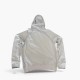 Nike Ανδρικό Hoodie Λευκό με Μπλε Λεπτομέρειες – Μέγεθος M / Pre-Owned
