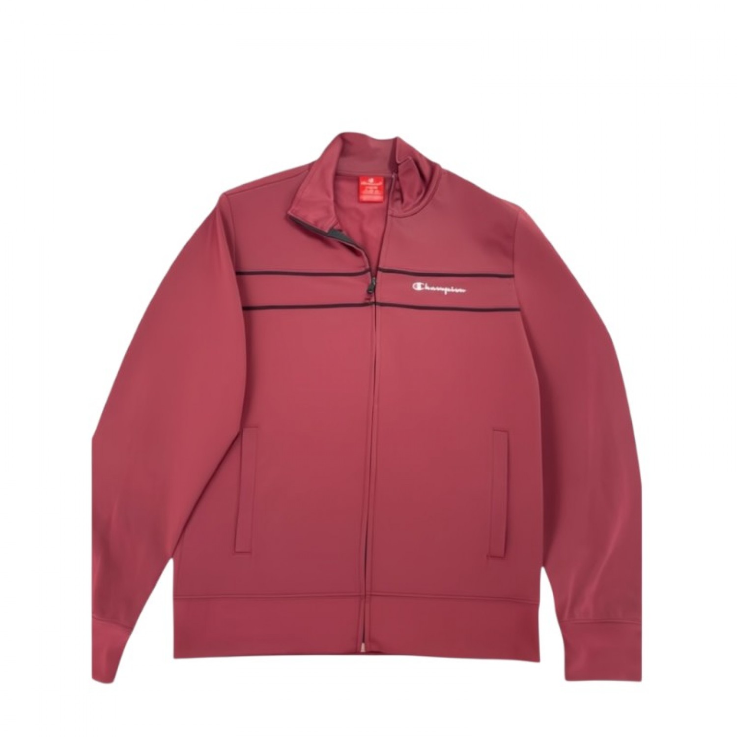 Champion Ανδρική Track Jacket Μπορντό Full Zip – Μέγεθος L / Pre-Owned